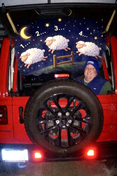 Counting Sheep in a Jeep